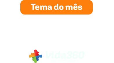logo do vida 360 e tema do mês: Plenitude