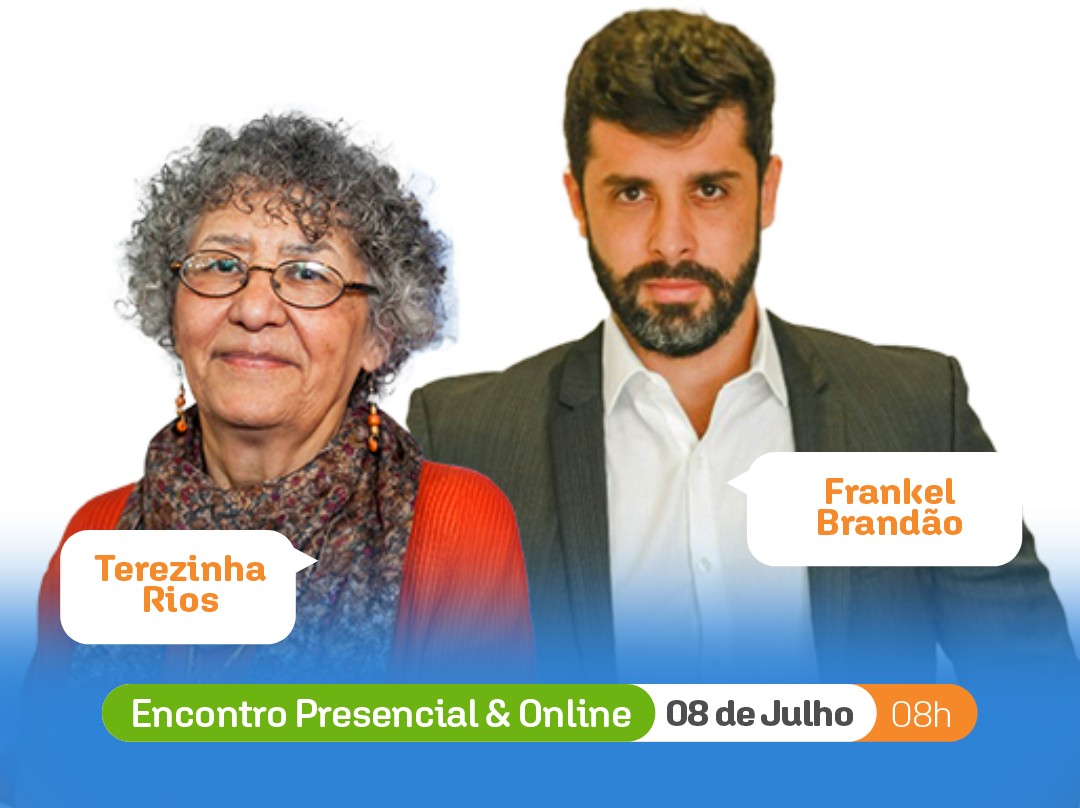 palestrantes de julho Terezinha e Frankel