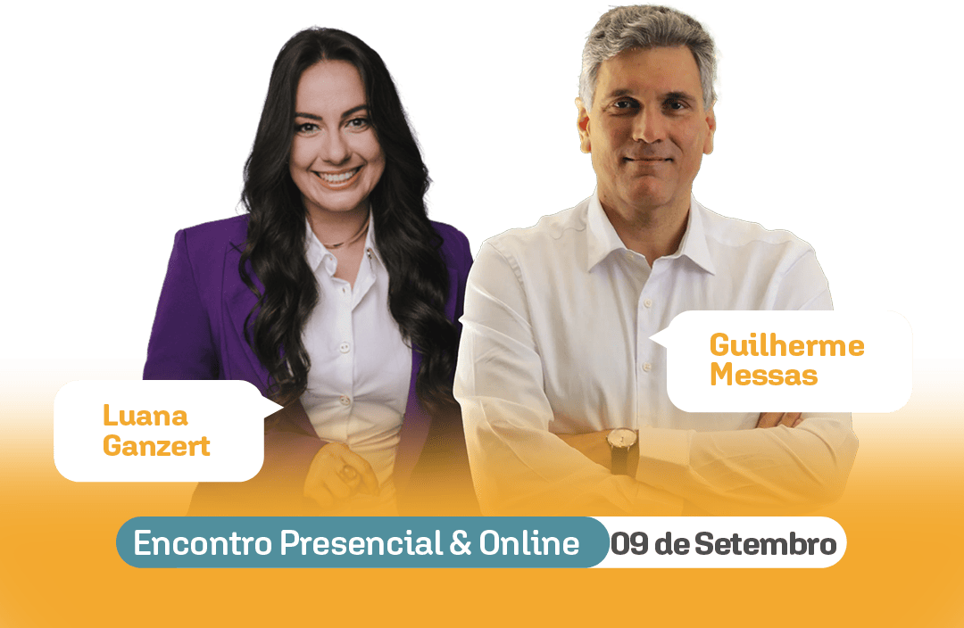 palestrantes de agosto: leonardo machado e léo fraiman